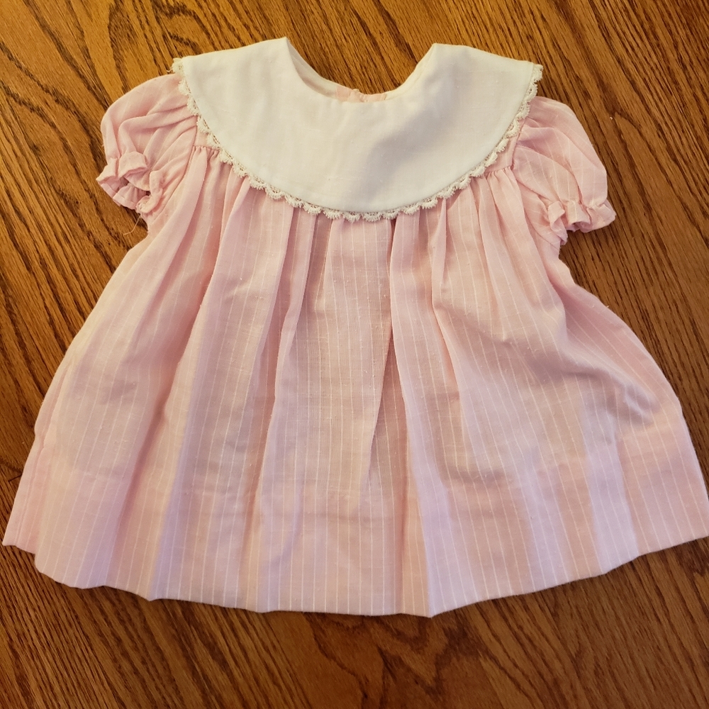 Vintage Polly Flinders Peter Pan Collar Dress